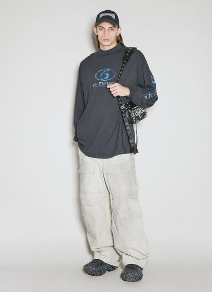 Balenciaga Men Le Cagole Xs Flap Crossbody Bag