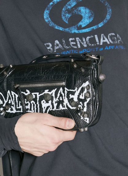 Balenciaga Men Le Cagole Xs Flap Crossbody Bag