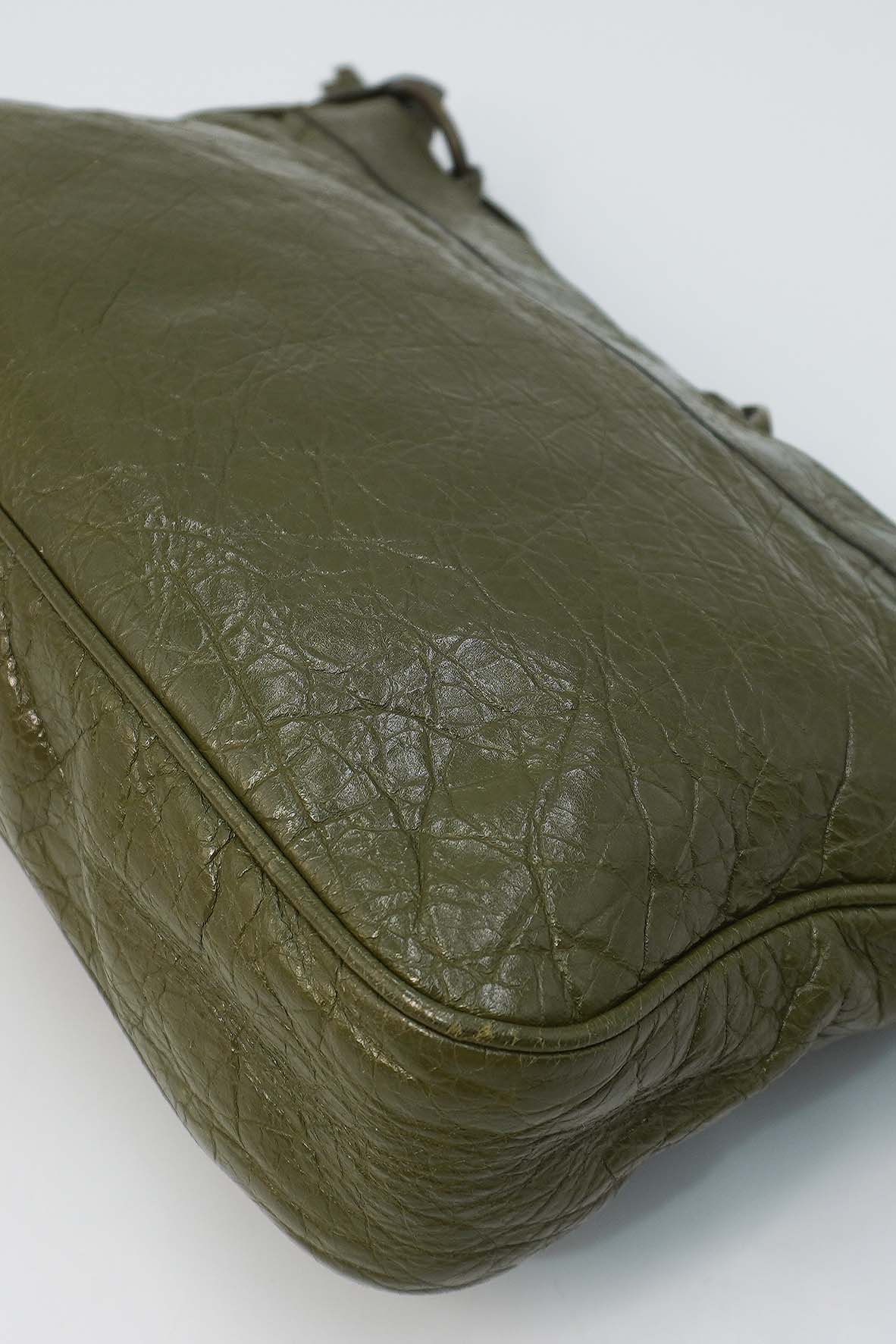 Hip Classic Studs Crossbody Bag Green