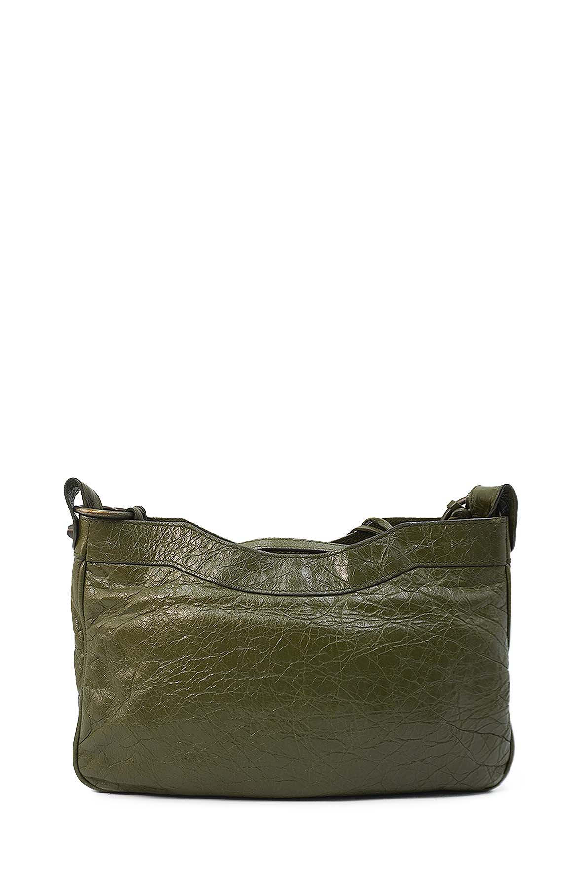 Hip Classic Studs Crossbody Bag Green