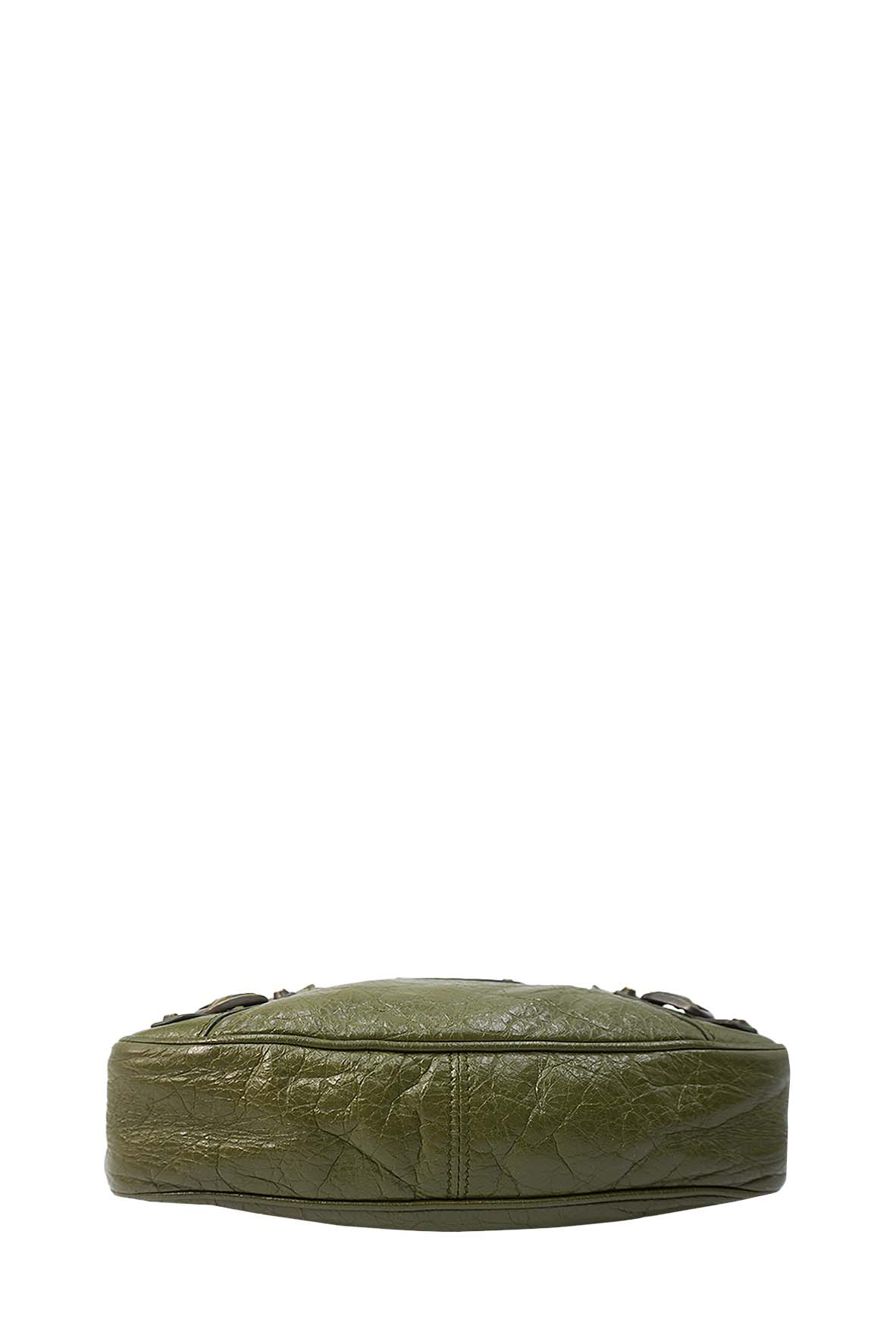 Hip Classic Studs Crossbody Bag Green