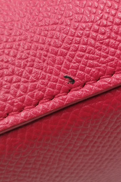 Logo Ville Camera Crossbody Bag Red