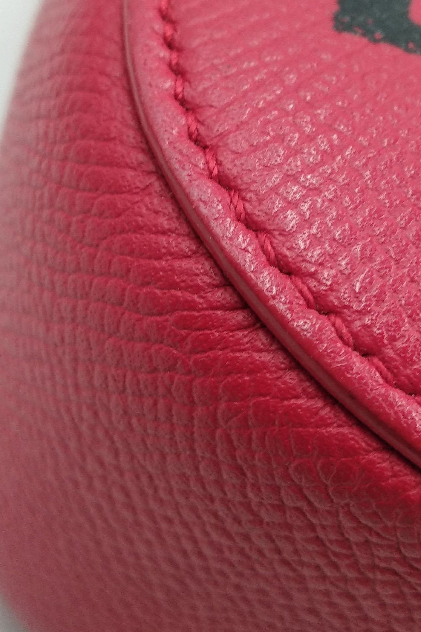 Logo Ville Camera Crossbody Bag Red