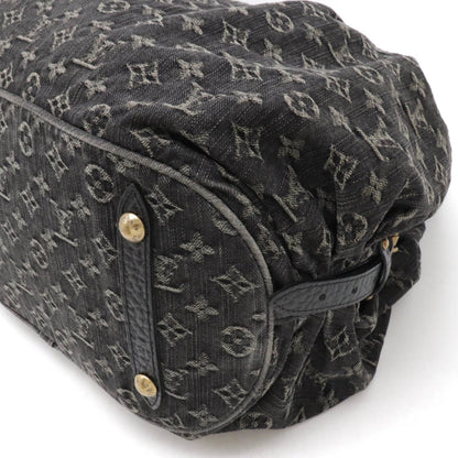 Louis Vuitton  Noir Monogram blue Handbag Shoulder Bag