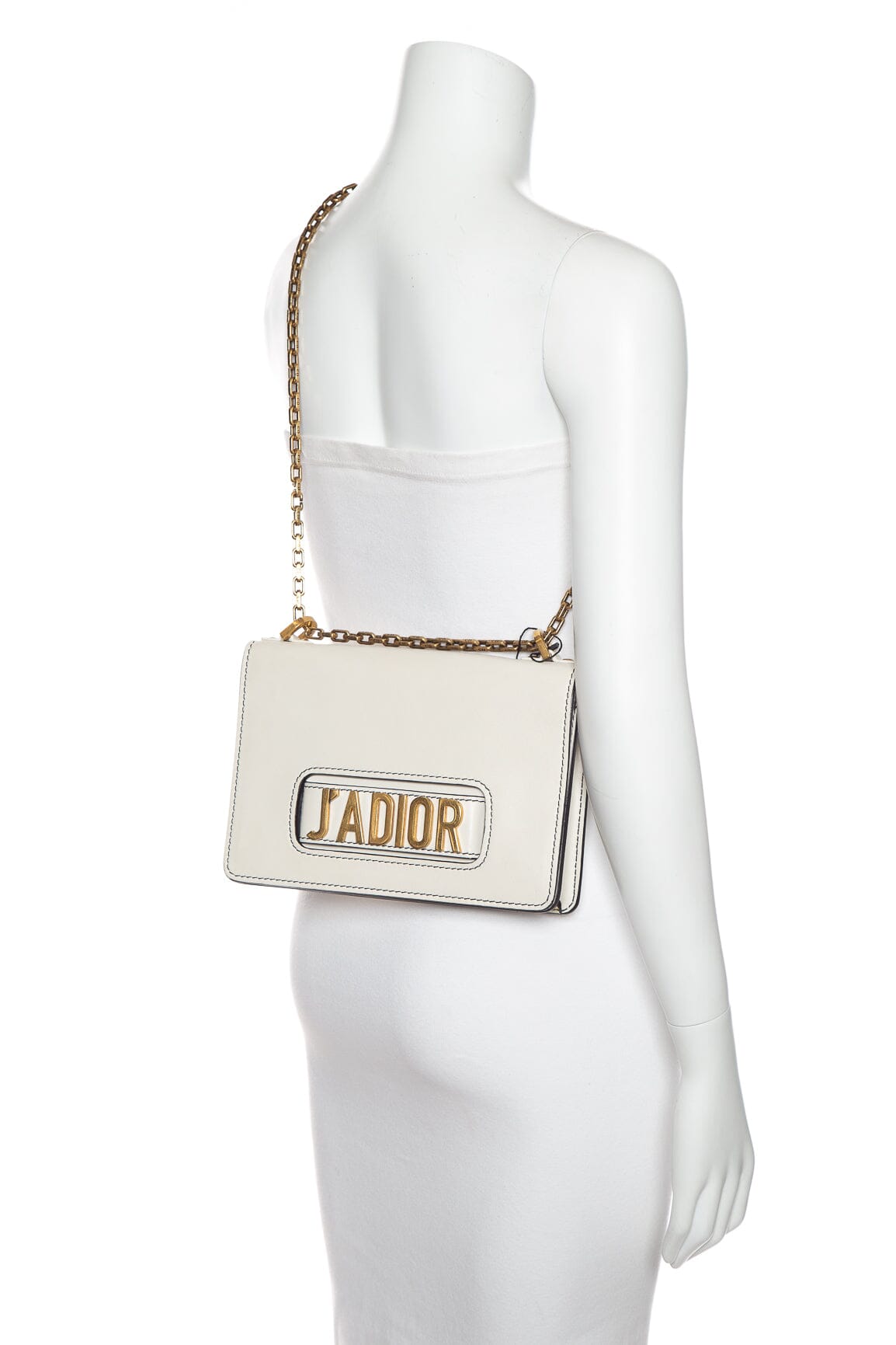 Dior Cream Gold J'Adior Flap Bag