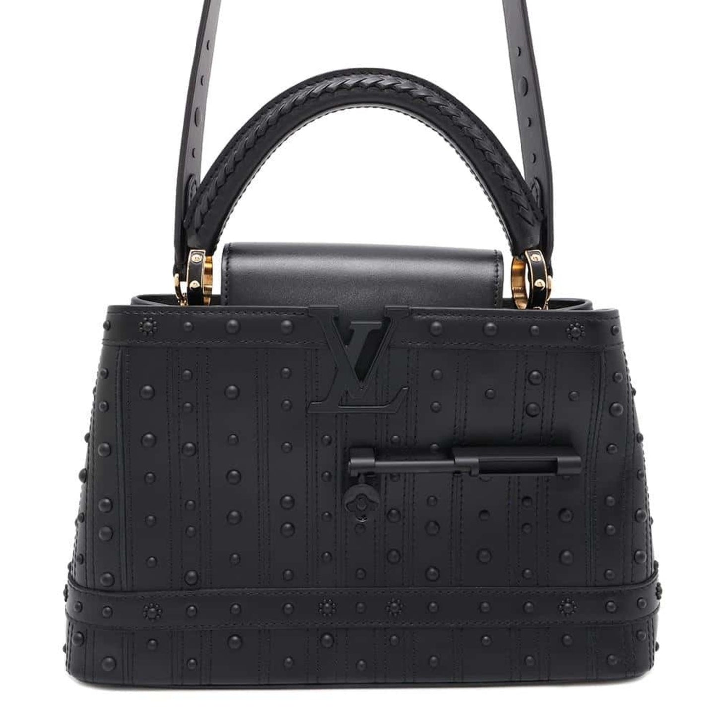 Louis Vuitton  Noir Leather Handbag
