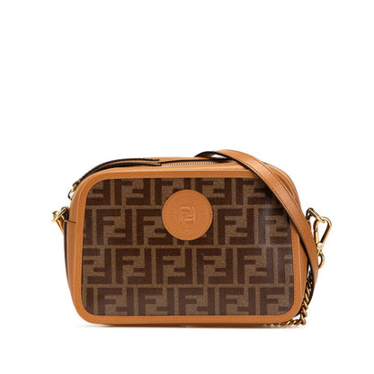 Fendi Luxury Zucca Red Shoulder Bag Zucca