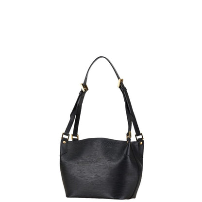 Louis Vuitton  Noir Leather Handbag Shoulder Bag