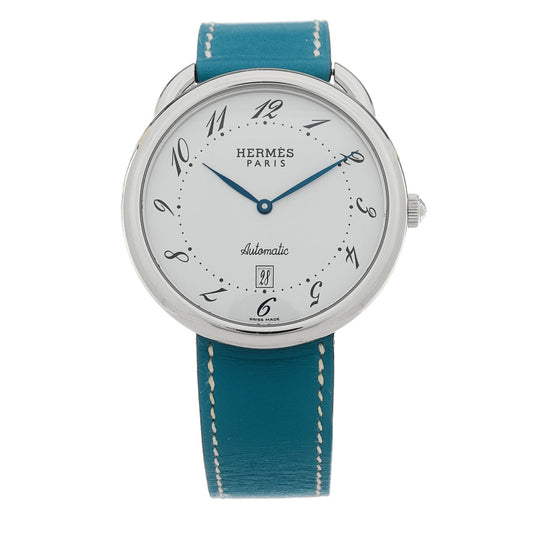 Stainless Steel Swift 41mm Arceau Automatic Watch Blue Jean