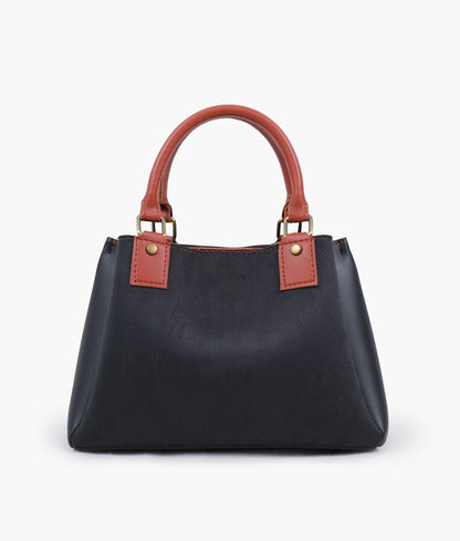 Black suede mini bag