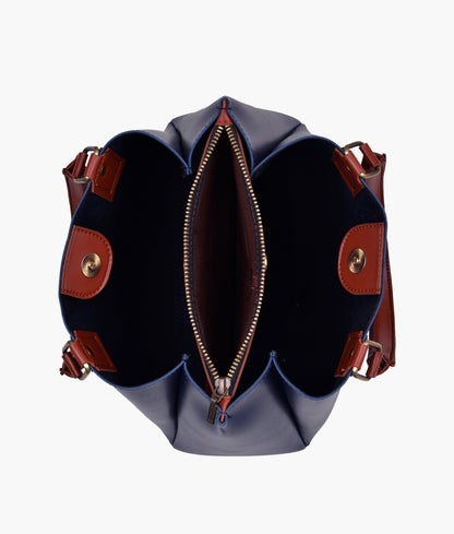 Blue mini bag