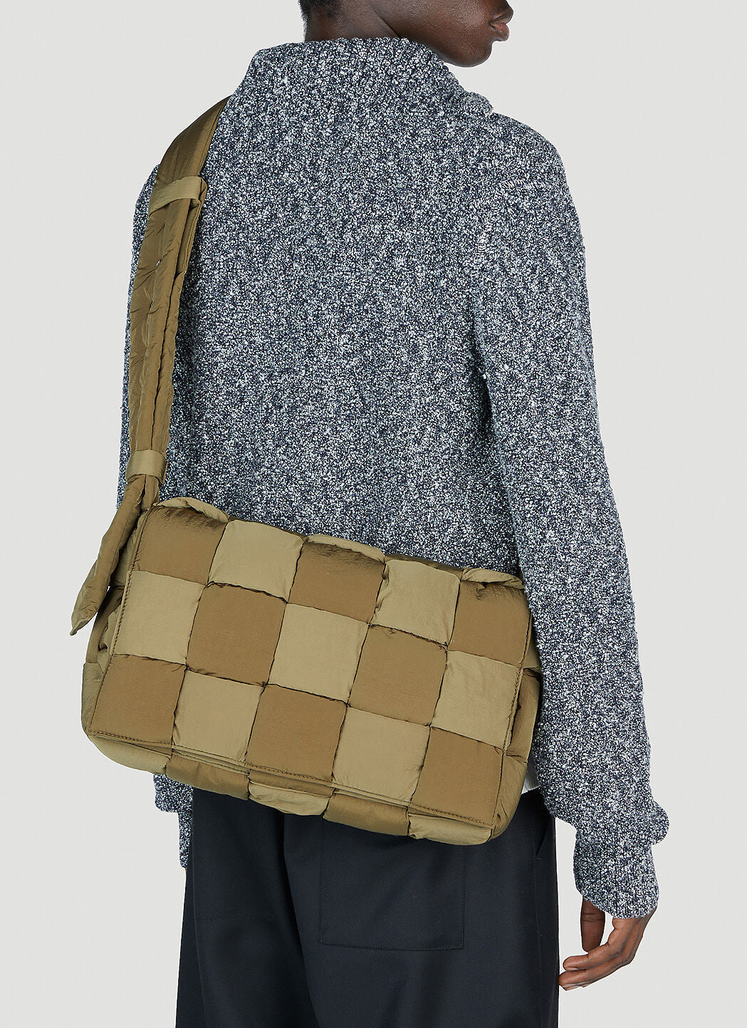 Bottega Veneta Men Paper Cassette Crossbody Bag