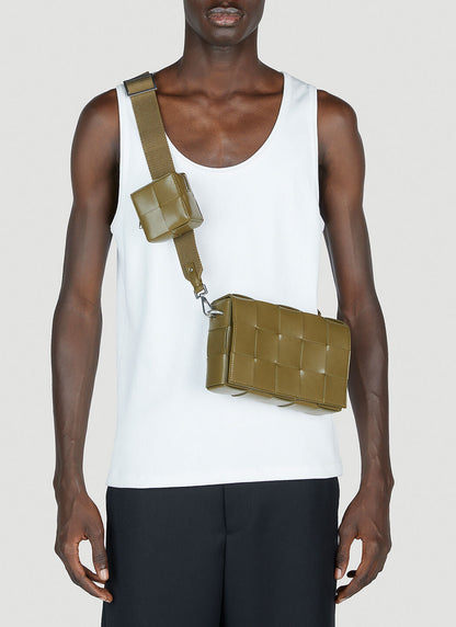 Bottega Veneta Men Cassette Crossbody Bag