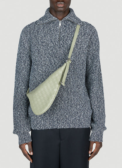 Bottega Veneta Men Virgule Crossbody Bag