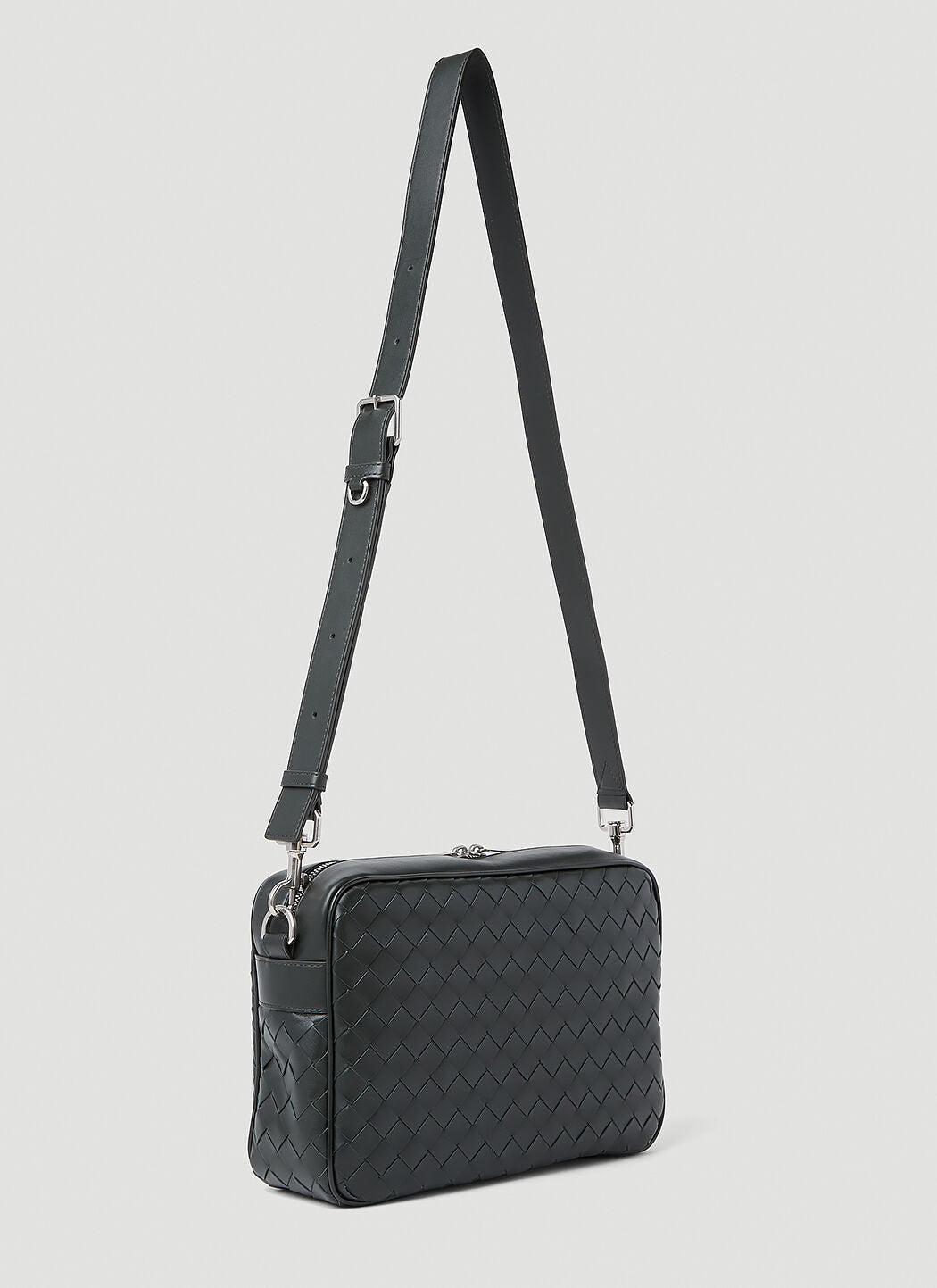 Bottega Veneta Men Intrecciato Crossbody Bag