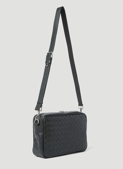 Bottega Veneta Men Intrecciato Crossbody Bag