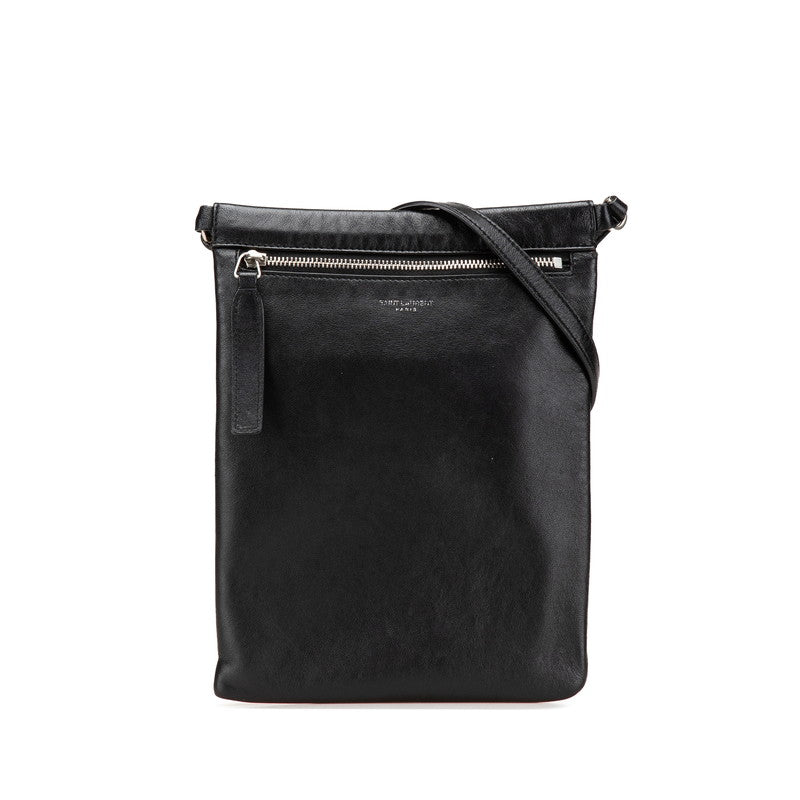 Saint Laurent Leather Red Shoulder Bag Style 22