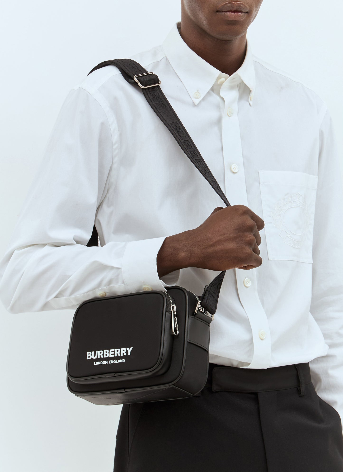 Burberry Men Paddy Crossbody Bag
