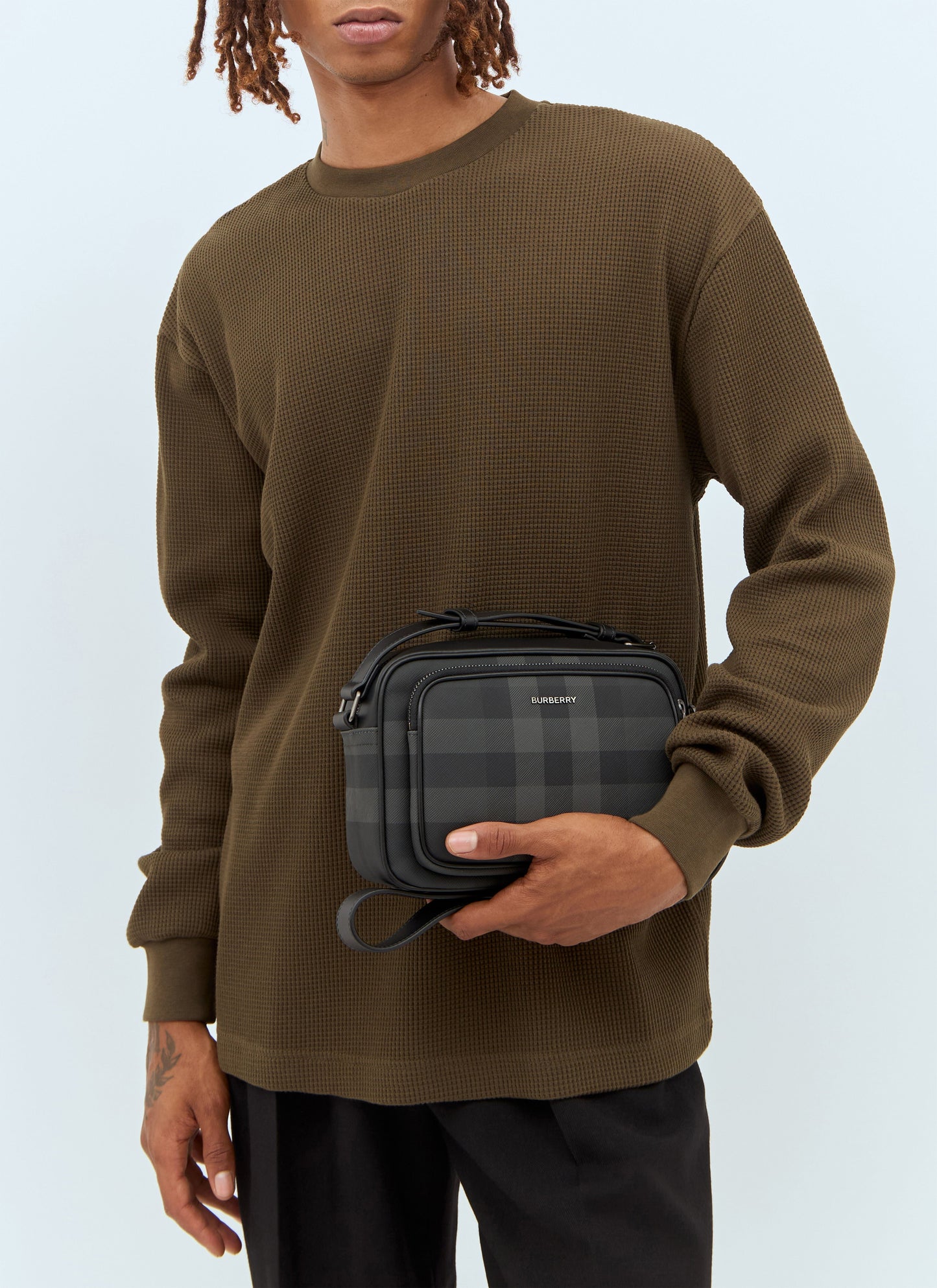 Burberry Men Paddy Crossbody Bag