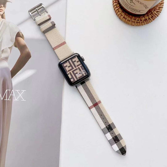 Apple Watch Burberry Band Stripes Design