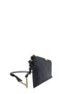 Leather Grain Check Chichester Crossbody Bag Navy