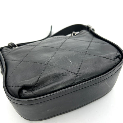 Chanel black quilted lambskin Country mini crossbody bag  ch66252cv