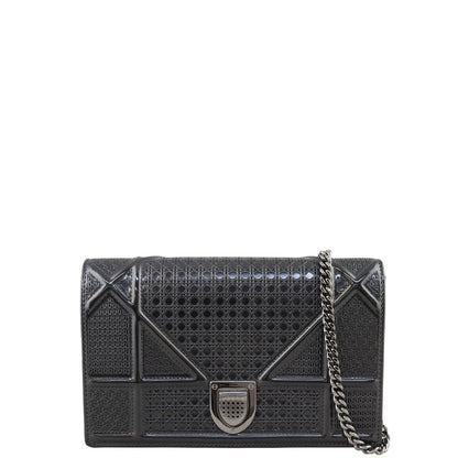 Dior Diorama Wallet on Chain Micro-cannage