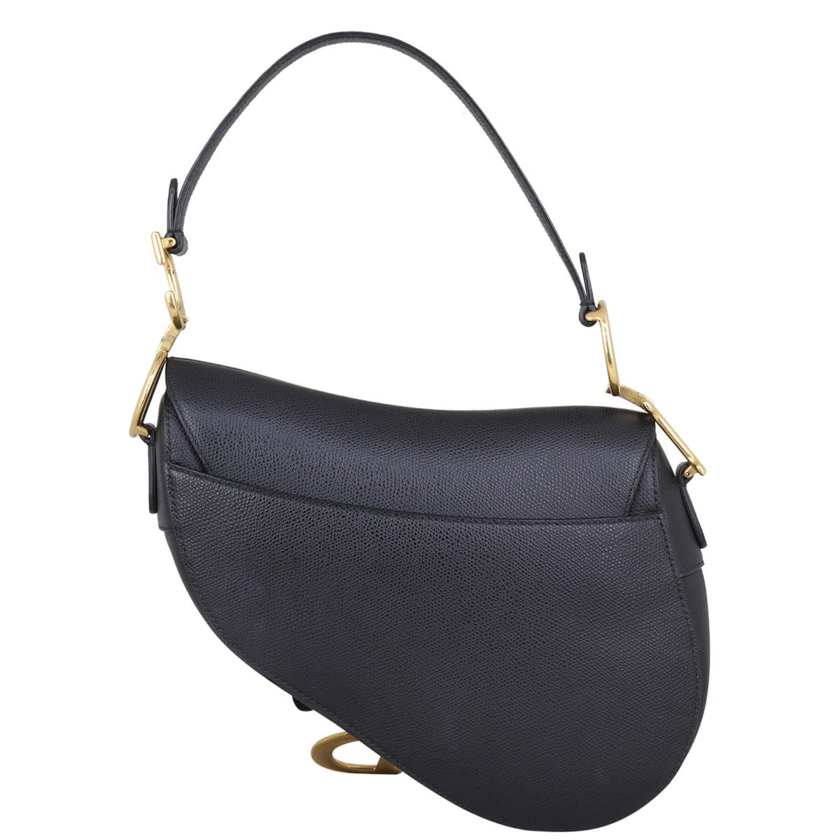 Dior Saddle Bag with Embroidered Shoulder Strap