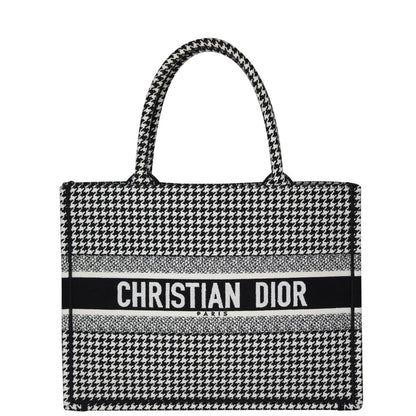 Dior Book Tote Medium Houndstooth