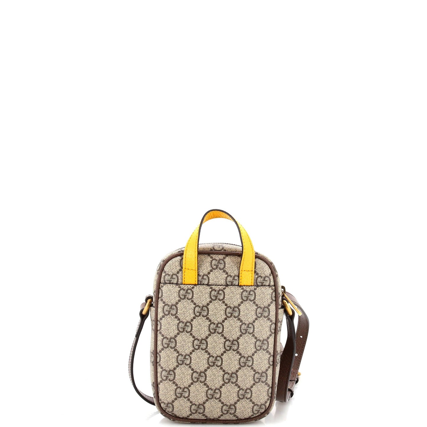 Neo Vintage Top Handle Crossbody Bag GG Coated Canvas Mini