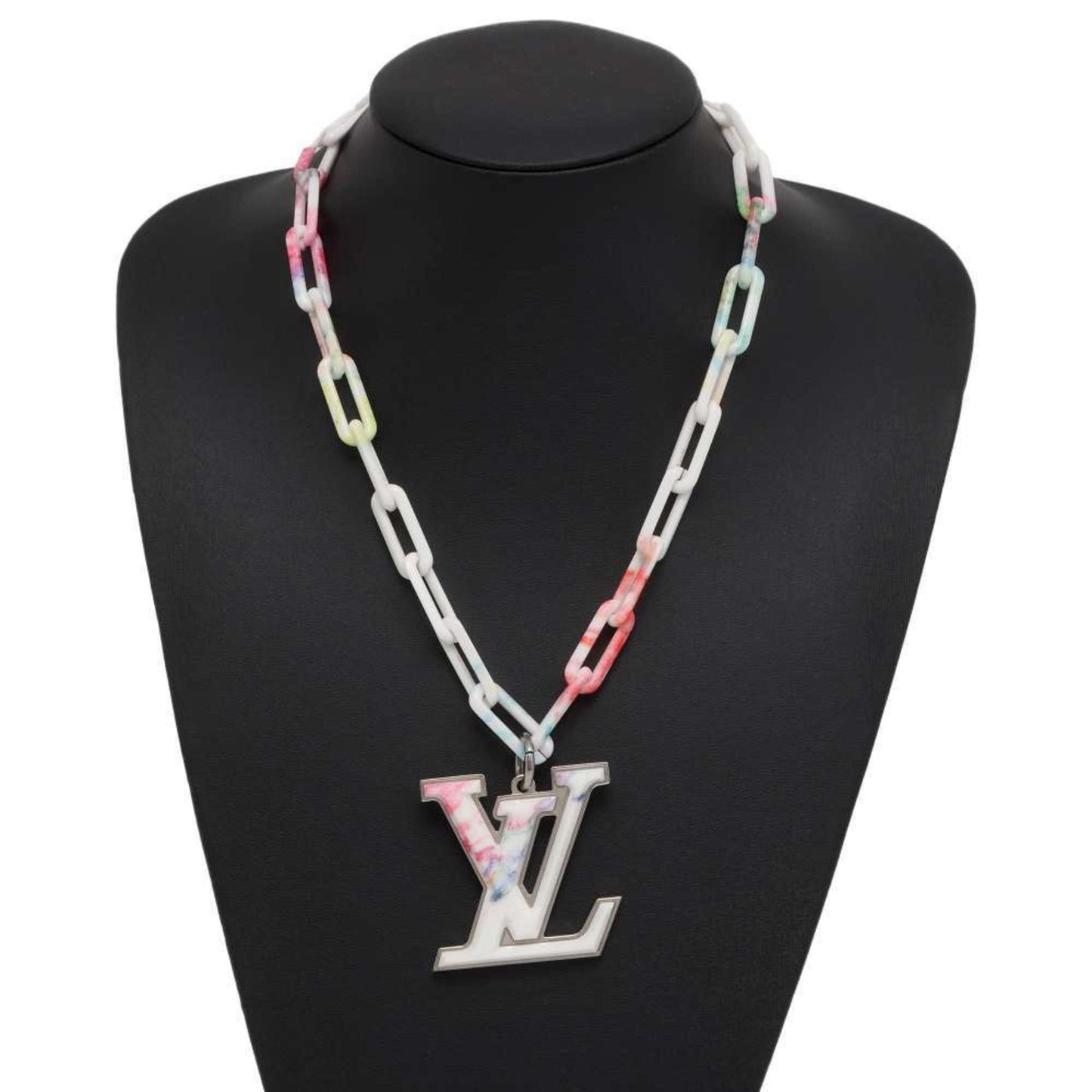 Louis Vuitton   Ceramic Metal Necklace