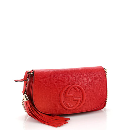 Soho Chain Crossbody Bag Leather Medium