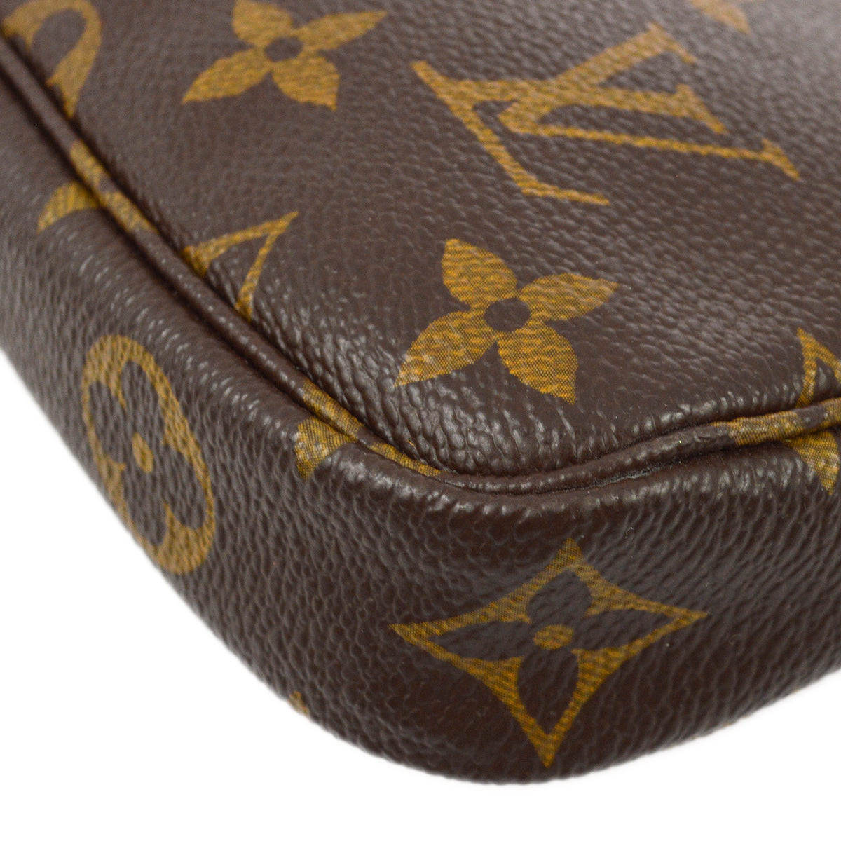Louis Vuitton 2007 Monogram Mini Pochette Accessoires Handbag M58009