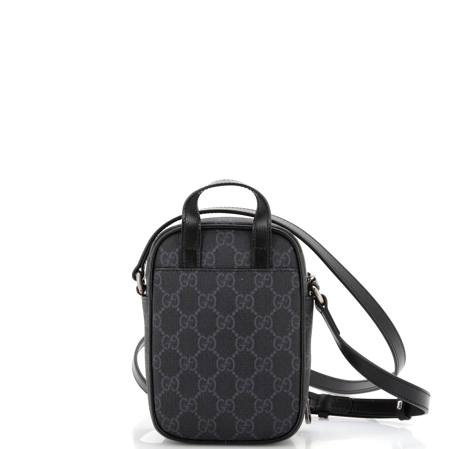 Neo Vintage Top Handle Crossbody Bag GG Coated Canvas Mini