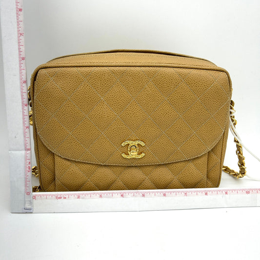 Chanel Leather Chain Shoulder Bag