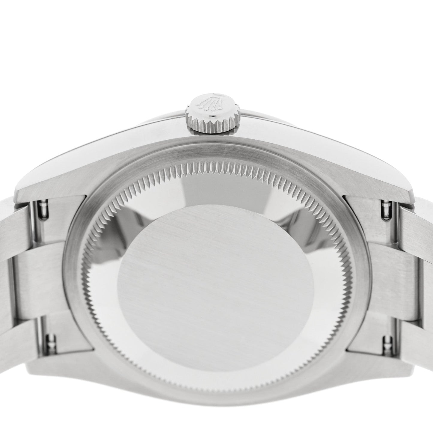 Stainless Steel 36mm Oyster Perpetual Watch Med Blue 126000