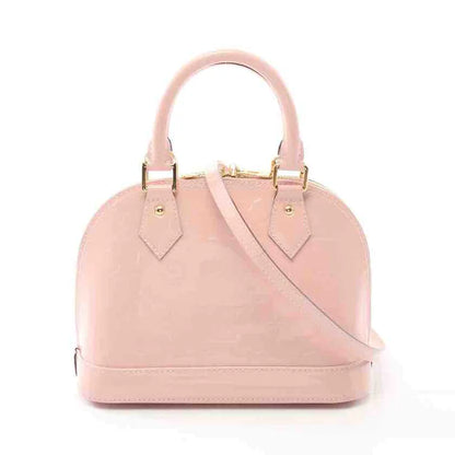 Louis Vuitton Light Pink Vernis Monogram Alma BB