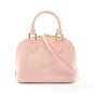 Louis Vuitton Light Pink Vernis Monogram Alma BB
