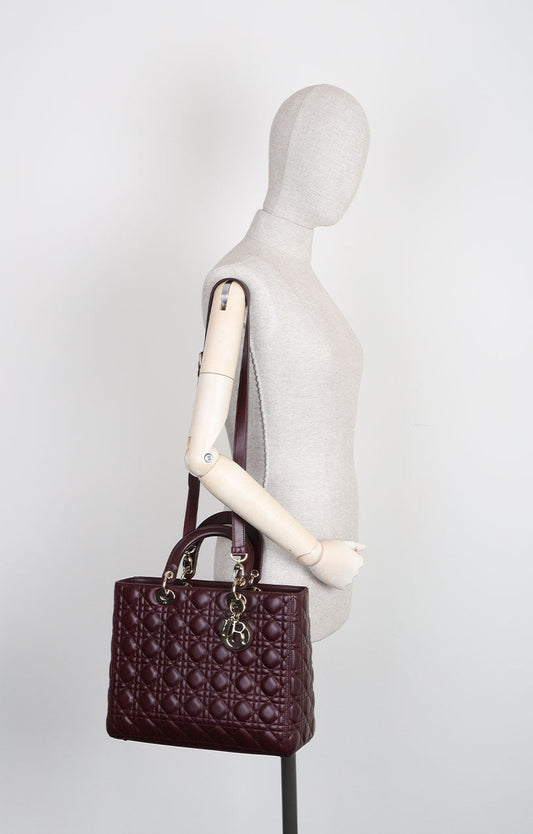 Dior Lady Dior Mini Crossbody Bag