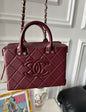 Chanel22 Burgundy Box Bags Small Size