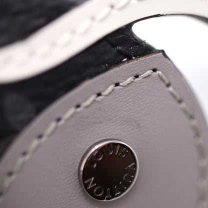 Louis Vuitton    Leather Monogram Eclipse Keyring