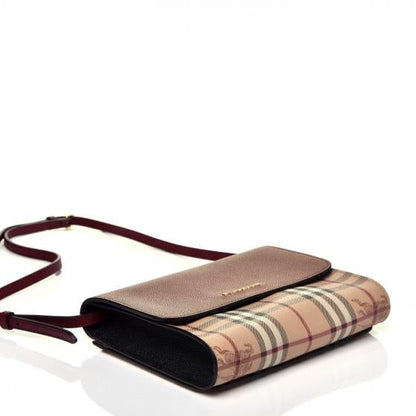 Haymarket Check Small Loxley Crossbody Brown