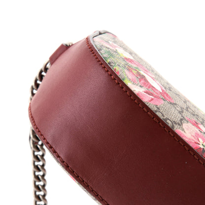 Chain Crossbody Bag Blooms Print GG Coated Canvas Mini