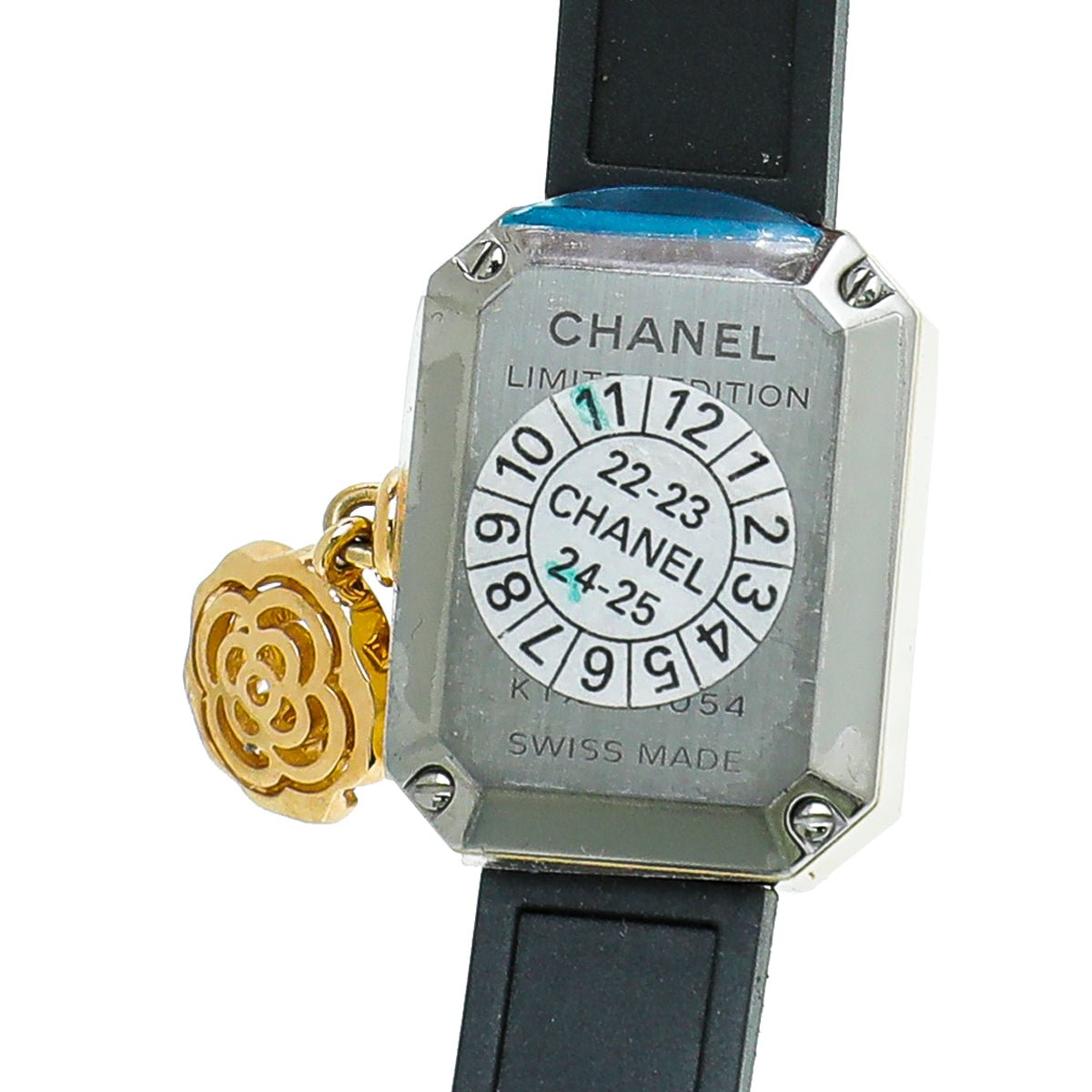 Chanel 18K Yellow Gold Premiere Extrait Camellia Watch