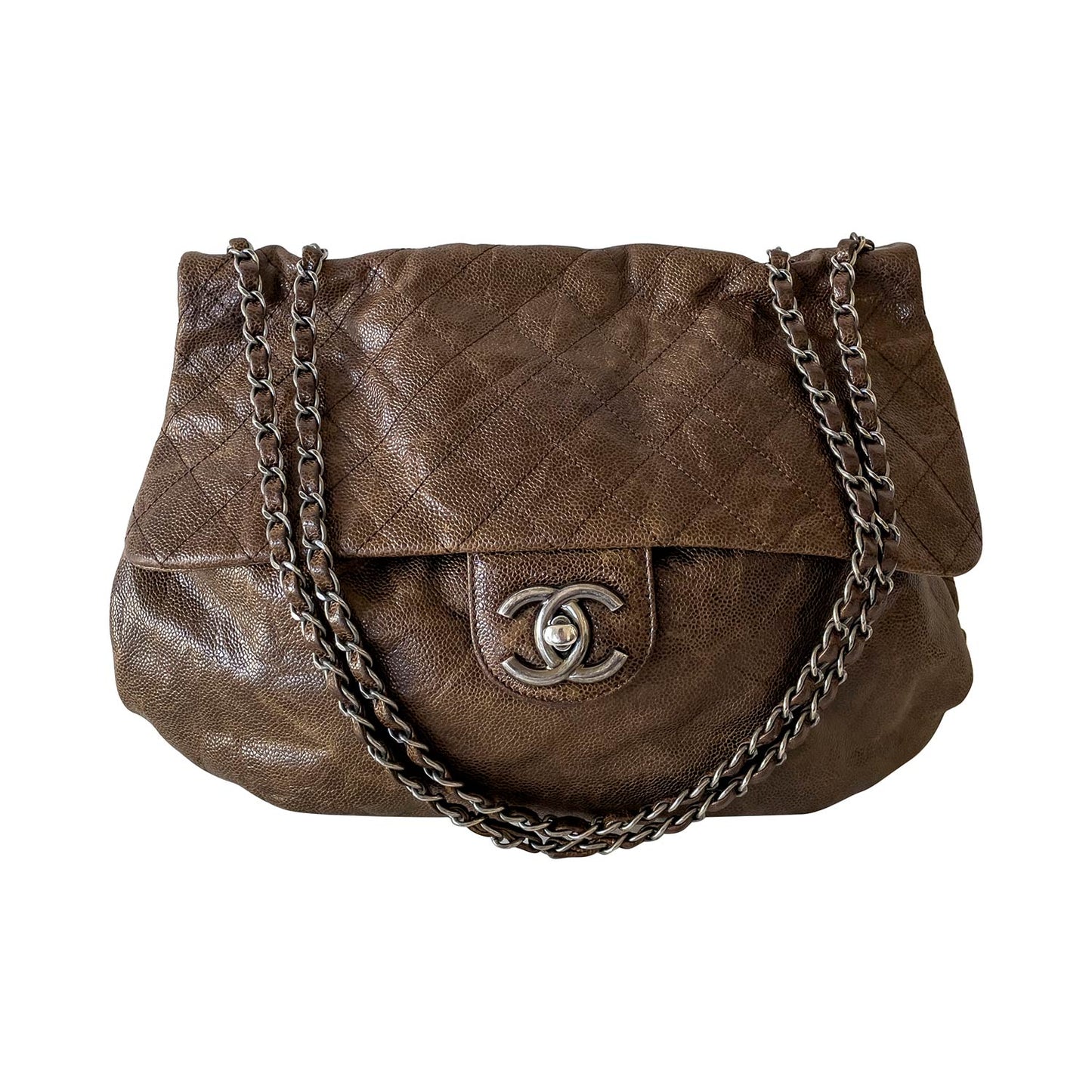 Chanel Rounded Flap Hobo