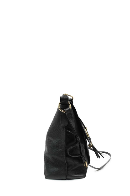 Small Joan Crossbody Bag Black