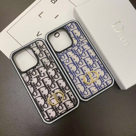 Classic Dior iPhone Case for 16 Pro Max Pus 15 14 13 12 11