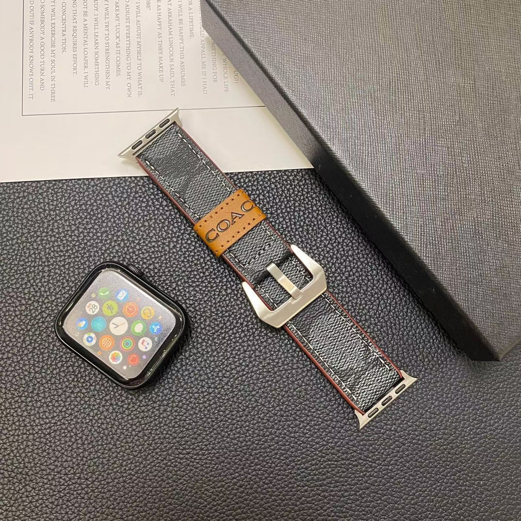 Coach Apple Watch Strap Band Classic Leather