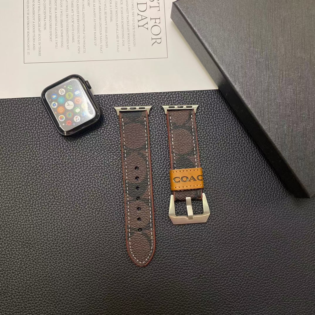 Coach Apple Watch Strap Band Classic Leather