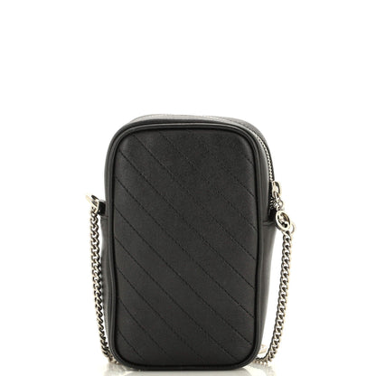 Blondie NM Crossbody Bag Diagonal Quilted Leather Mini